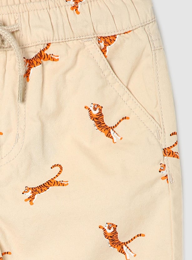 Boys Printed Bermuda Shorts