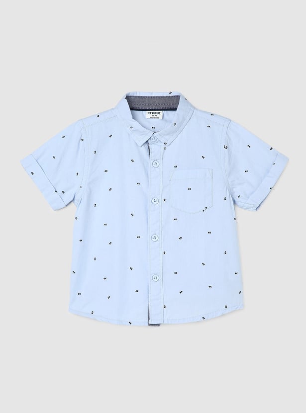 Boys All-Over Printed Shirt