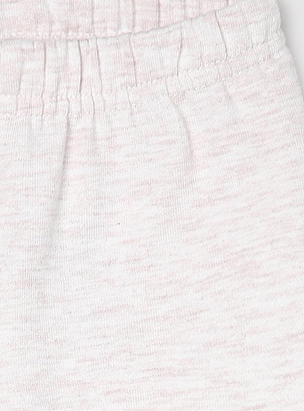 Girls Solid Full-Length Leggings