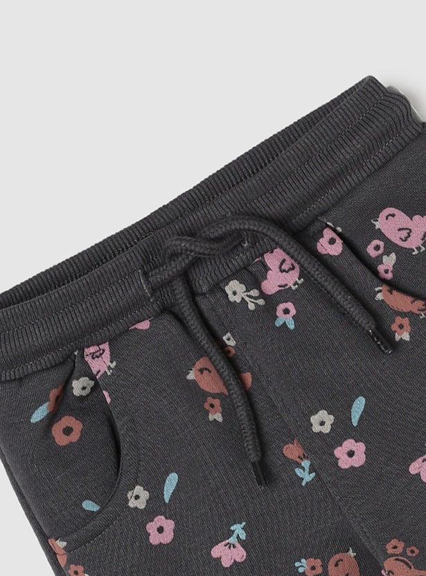 Girls Printed Elasticated Joggers