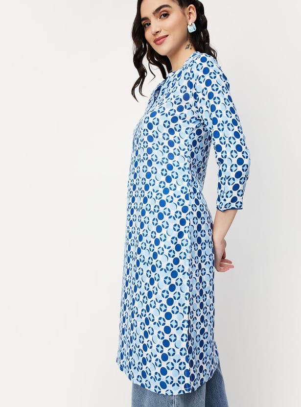 Women Printed Straight Kurta