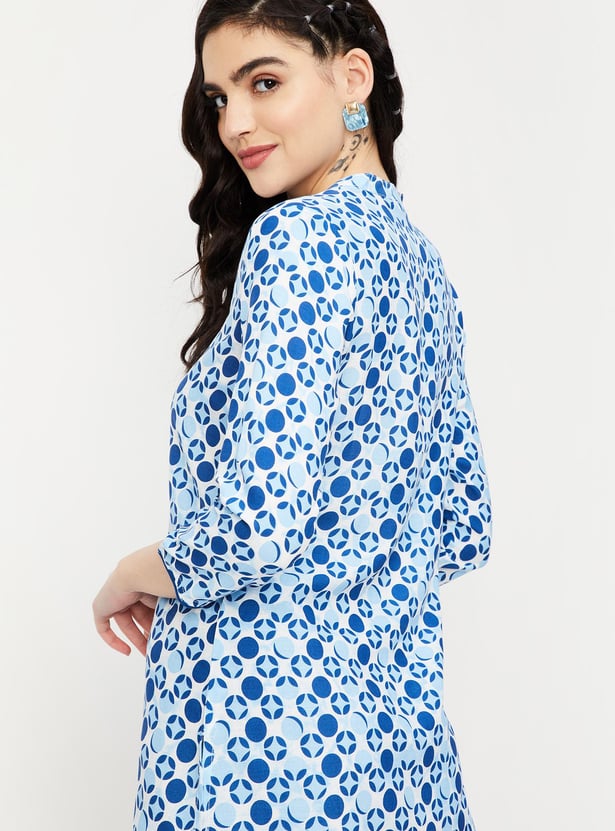 Women Printed Straight Kurta