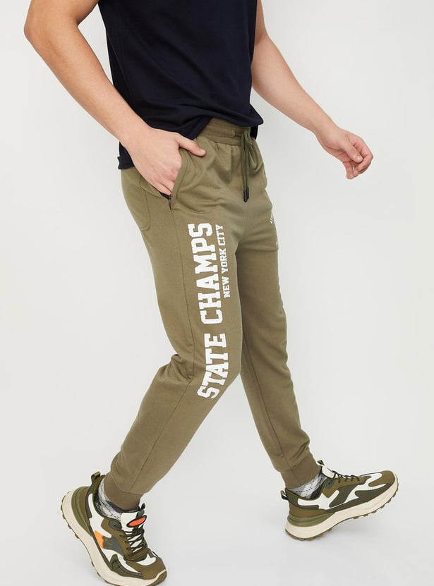 Men Printed Sports Joggers