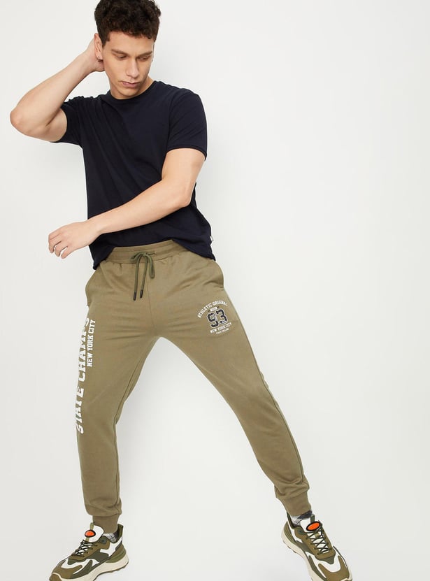 Men Printed Sports Joggers