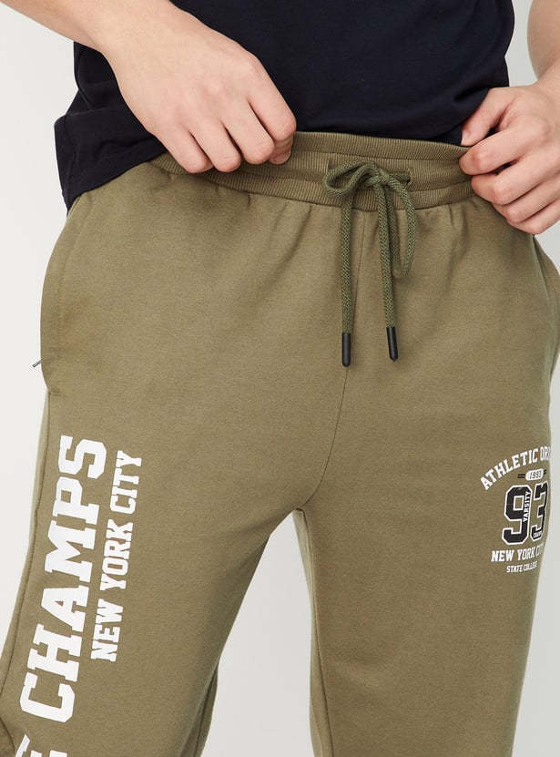 Men Printed Sports Joggers