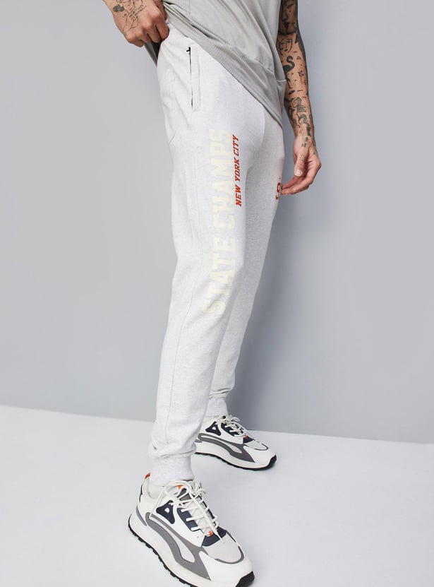 Men Printed Sports Joggers