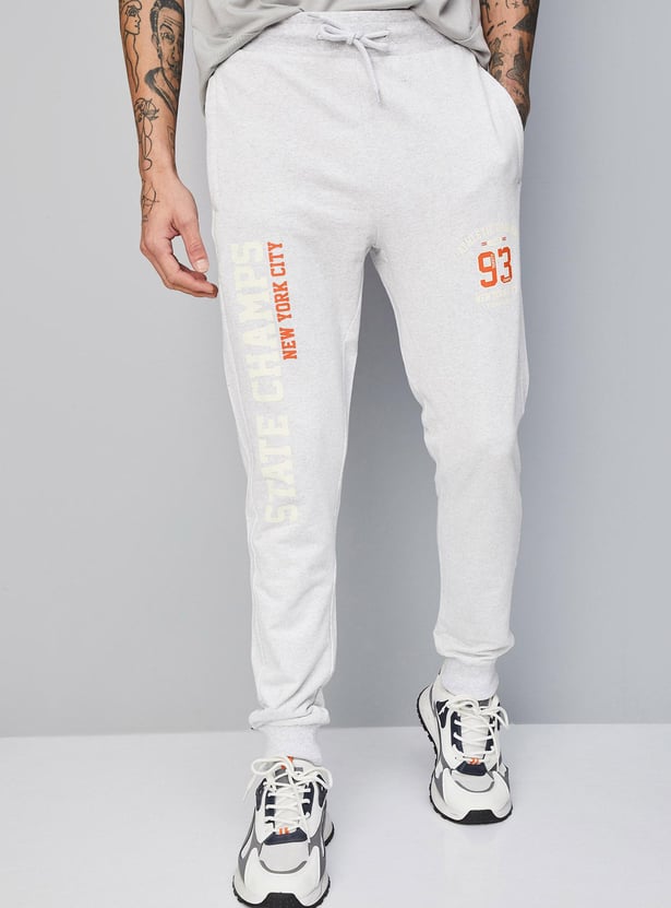 Men Printed Sports Joggers