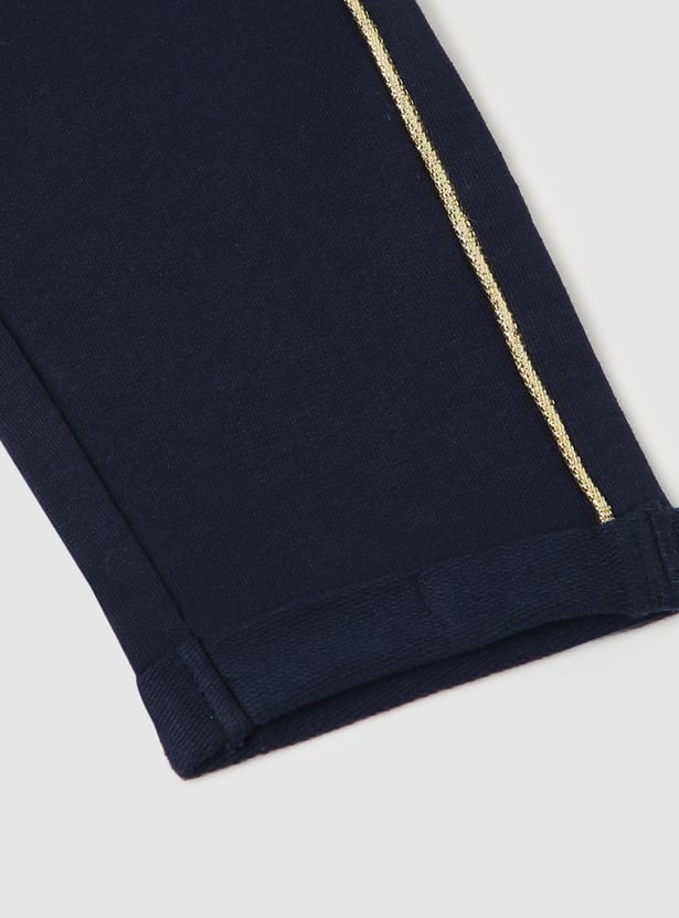 Girls Solid Trackpants