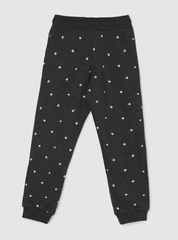 Girls Printed Elasticated Joggers