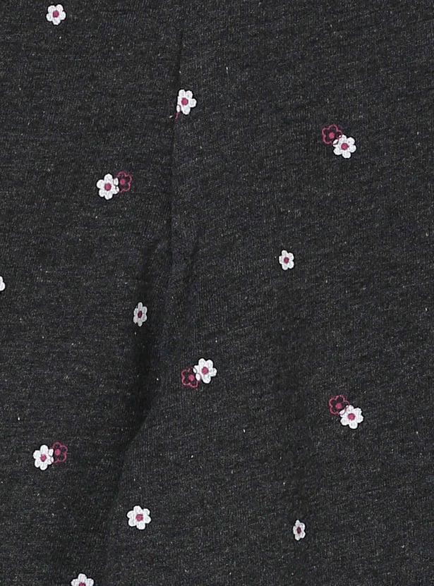 Girls Printed Elasticated Joggers
