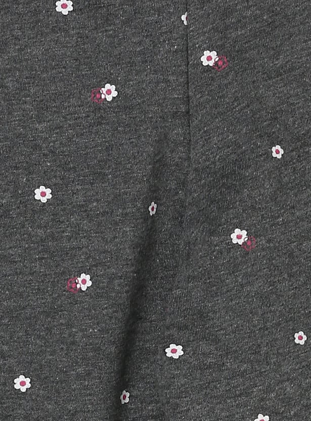 Girls Printed Elasticated Joggers