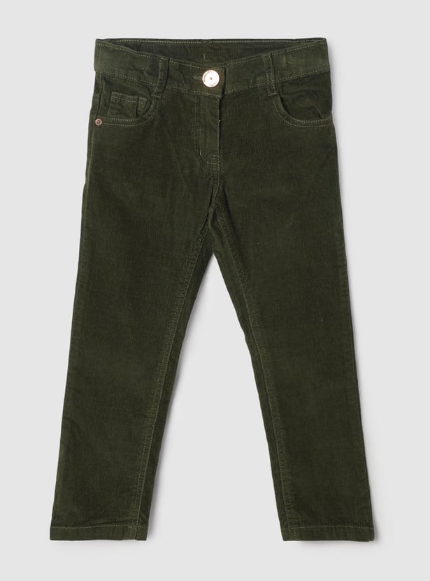 Girls Corduroy Skinny Fit Jeans