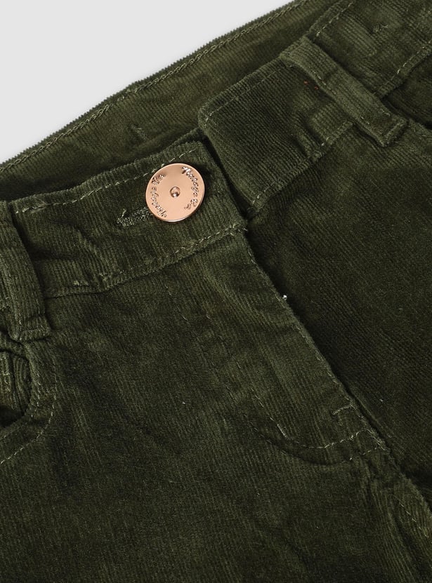 Girls Corduroy Skinny Fit Jeans