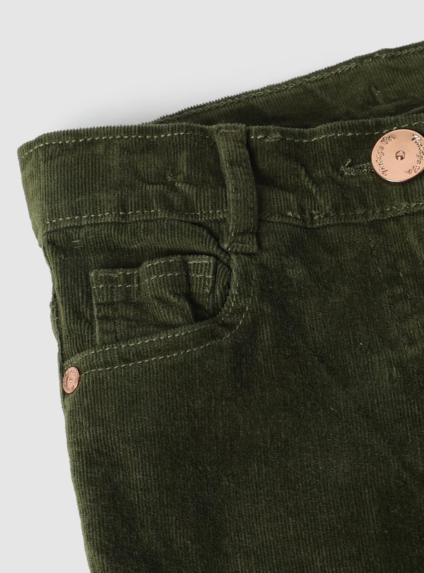 Girls Corduroy Skinny Fit Jeans