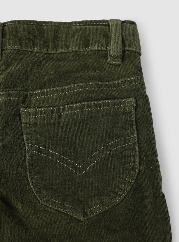 Girls Corduroy Skinny Fit Jeans