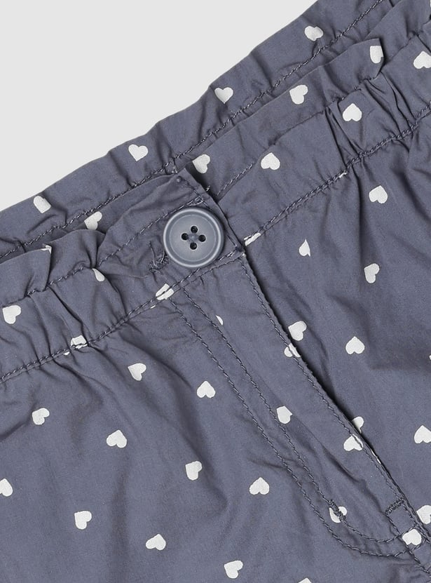Girls Printed Trousers