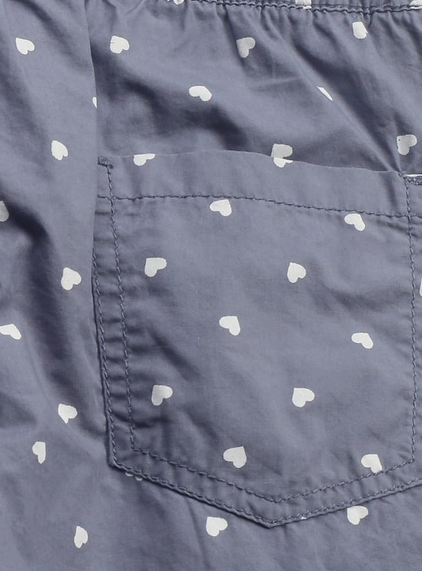 Girls Printed Trousers