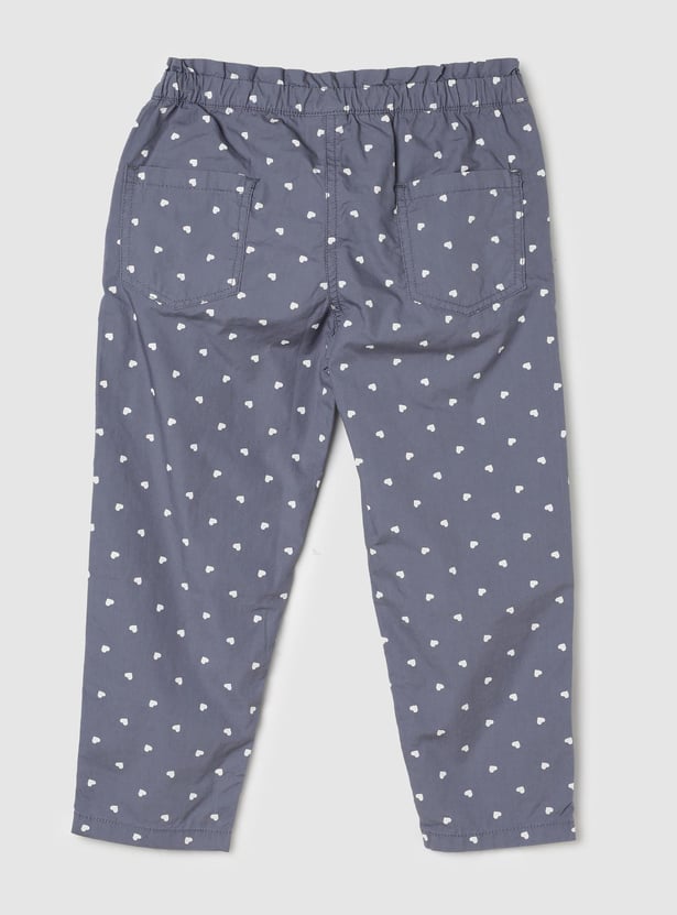 Girls Printed Trousers