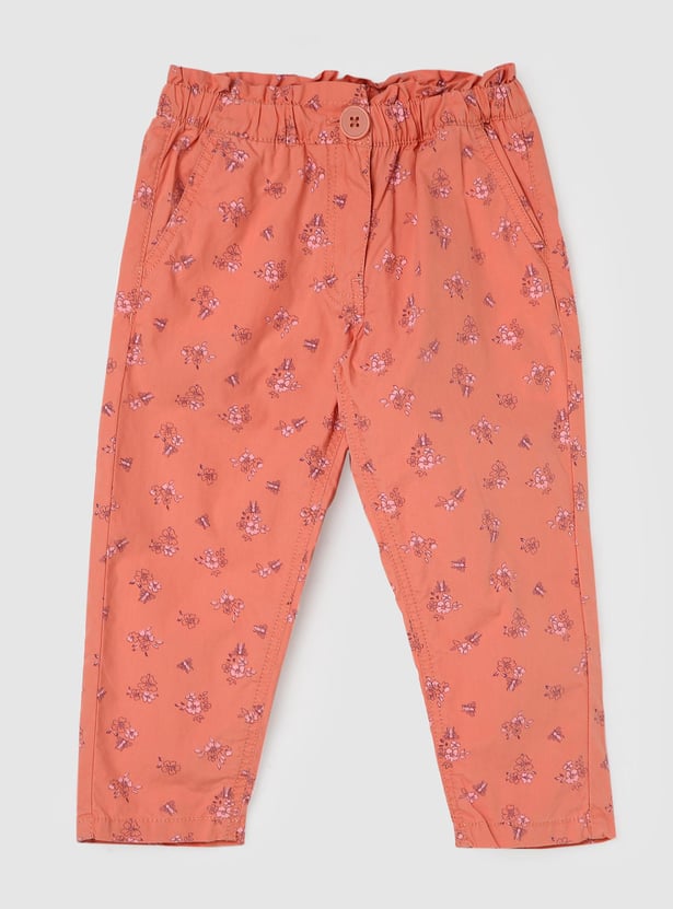 Girls Printed Trousers