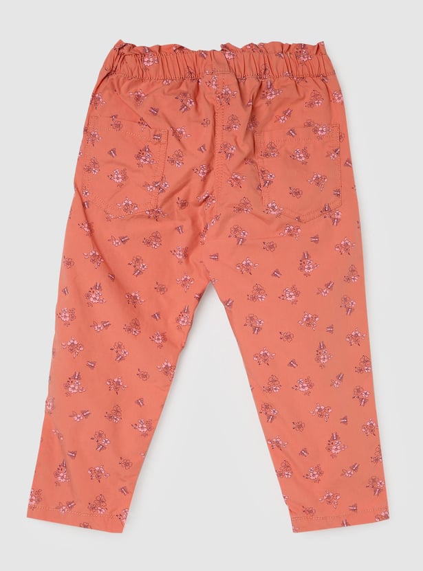 Girls Printed Trousers