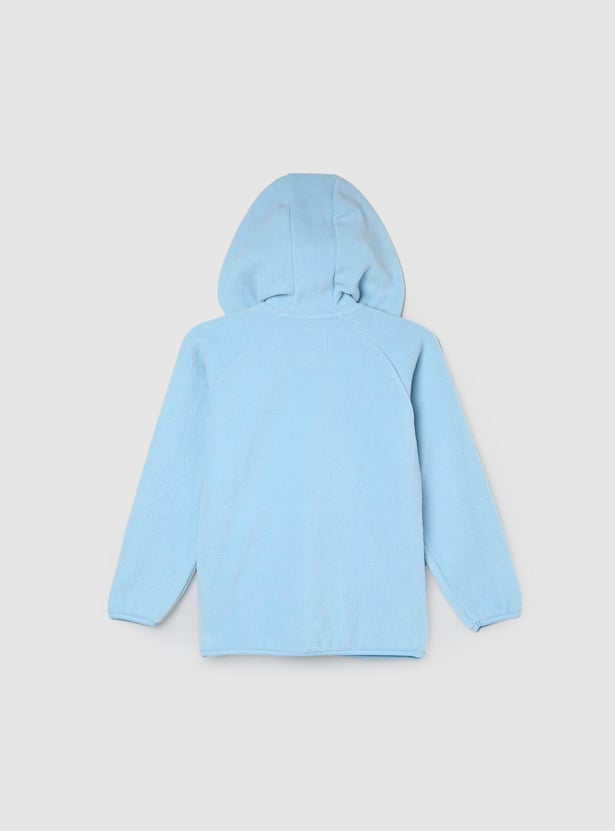 Boys Front-Open Hooded Jacket