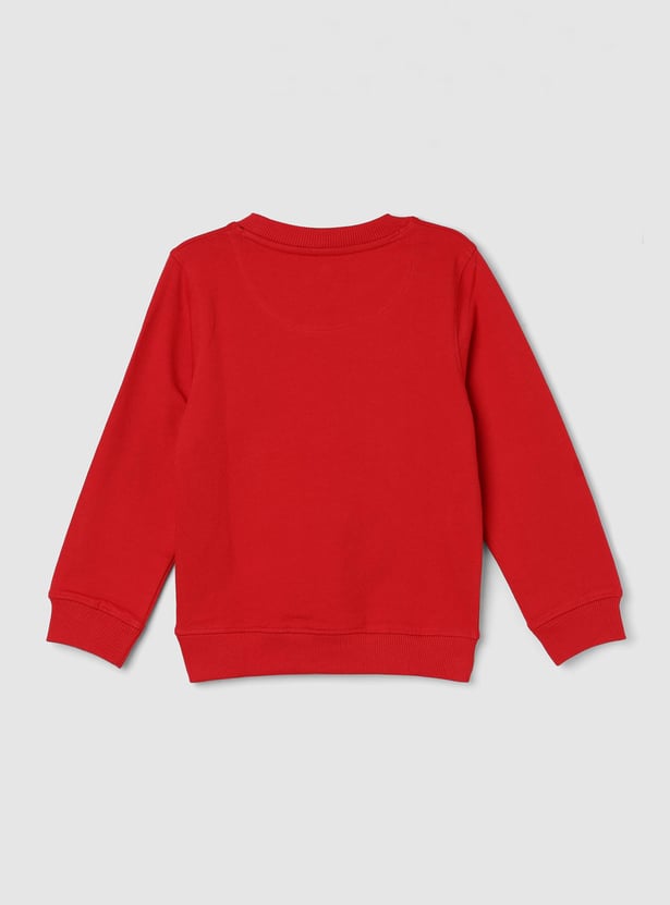 Boys Graphic Printed Sweatshirt