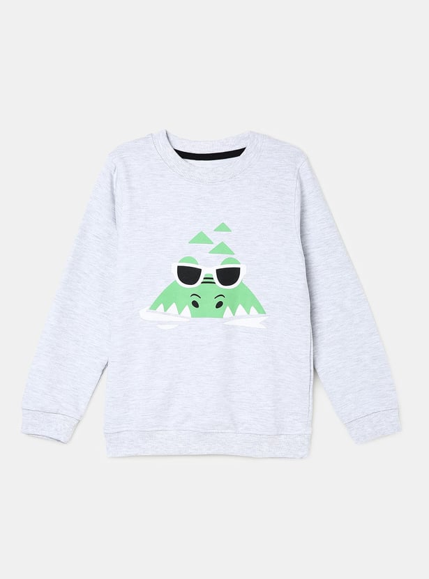 Boys Graphic Printed Sweatshirt