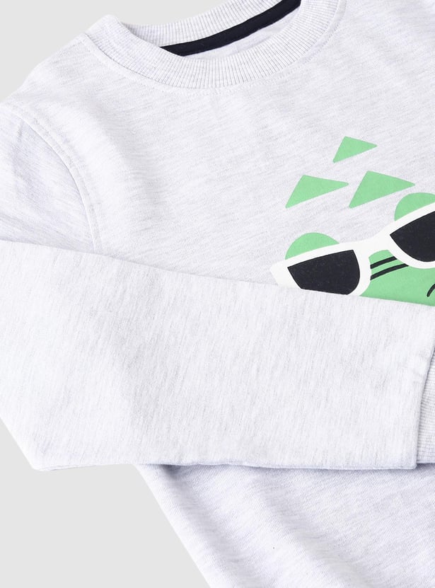 Boys Graphic Printed Sweatshirt