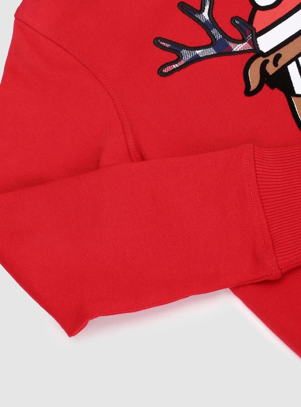 Boys Graphic Printed Sweatshirt
