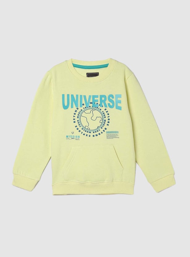 Boys Graphic Printed Sweatshirt