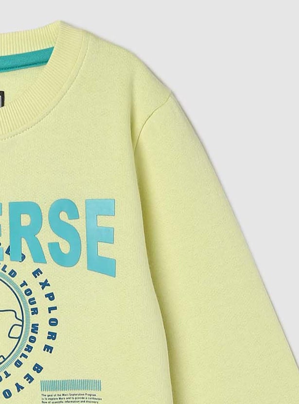 Boys Graphic Printed Sweatshirt