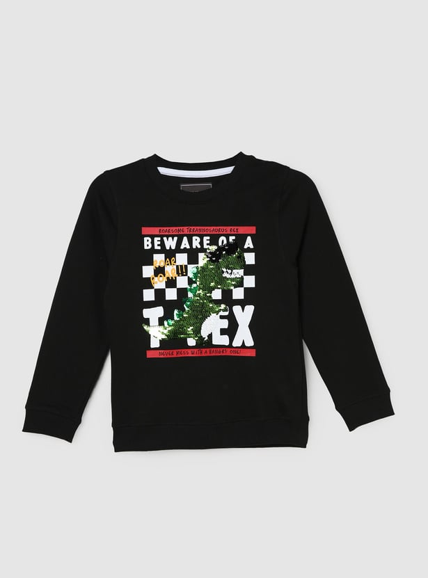 Boys Graphic Printed Sweatshirt