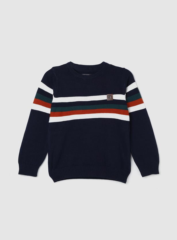 Boys Striped Sweater