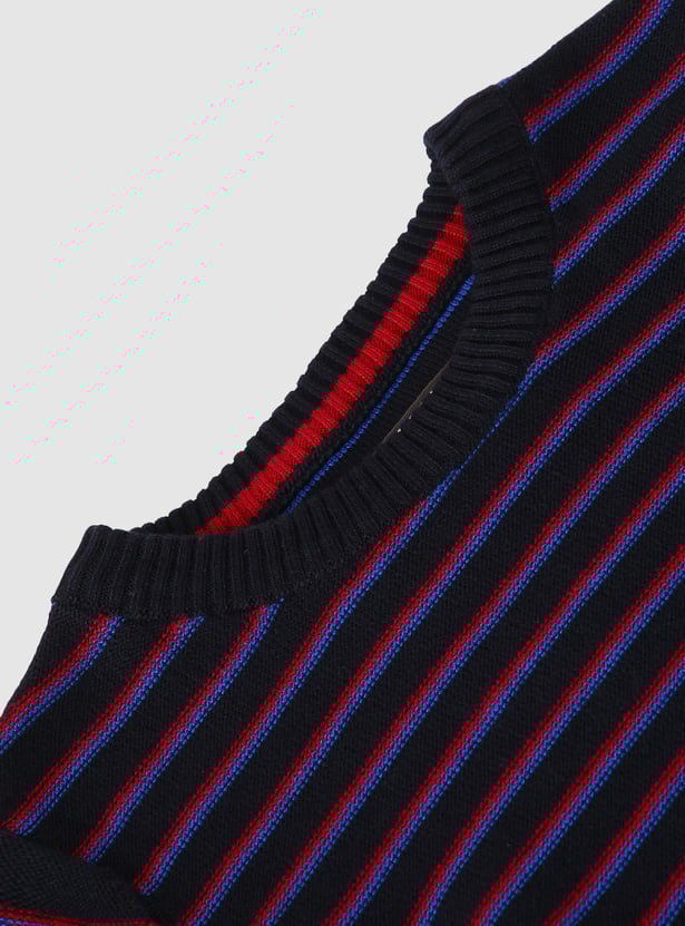 Boys Striped Knitted Sweater
