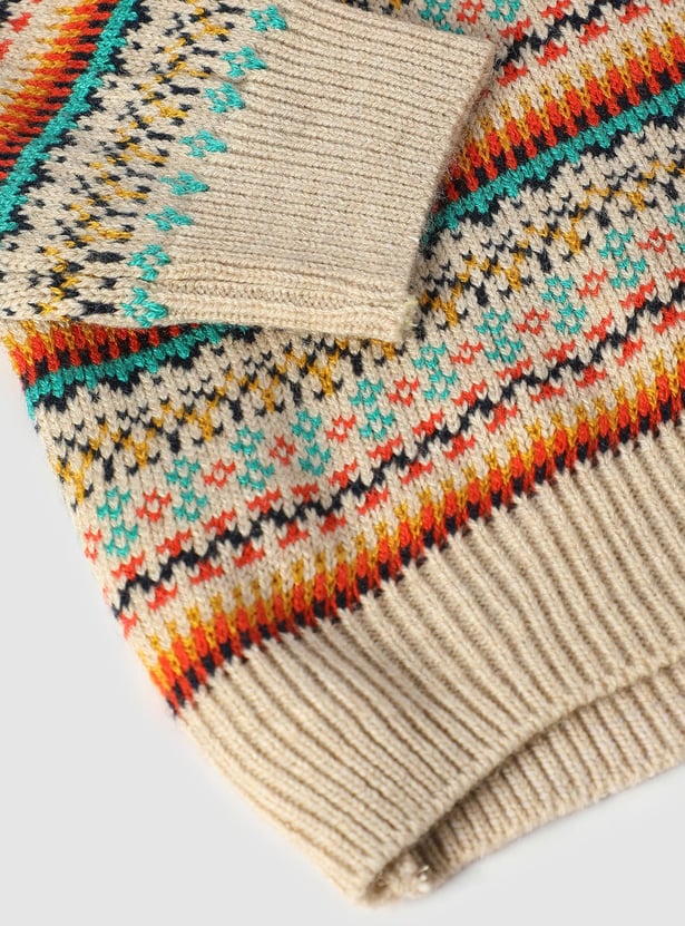 Boys Fair Isle Knitted Sweater