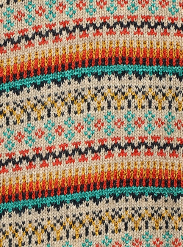 Boys Fair Isle Knitted Sweater