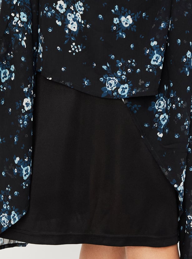 Women Printed A-line Dress