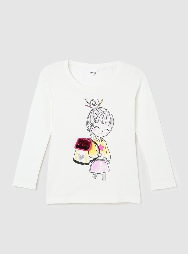 Girls Printed Sleepwear Set