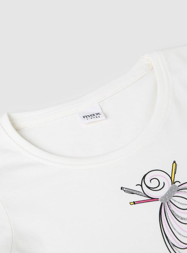 Girls Printed Sleepwear Set