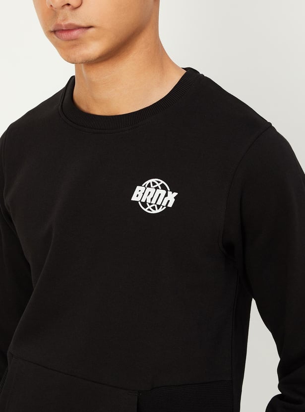 Boys Solid Sweatshirt