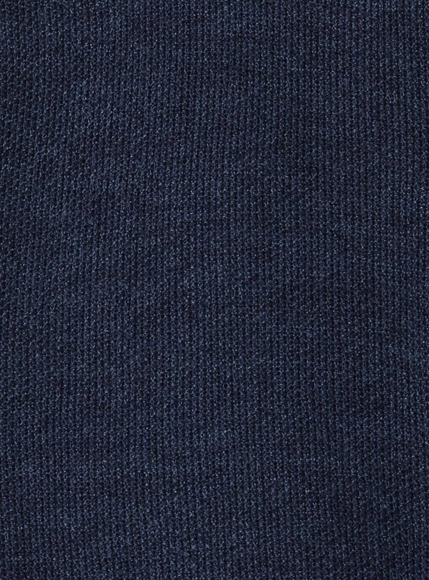 Boys Colourblocked Raglan Sleeves Sweater