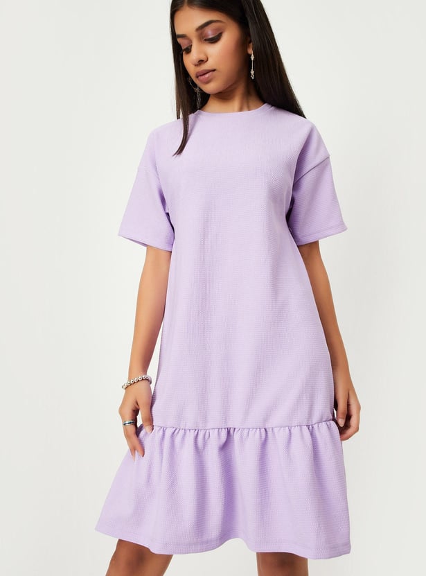 Girls A-line Knit Dress