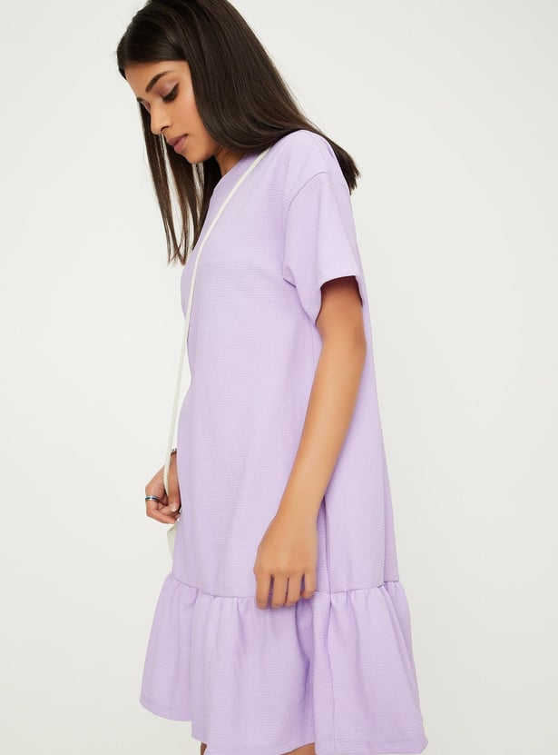 Girls A-line Knit Dress