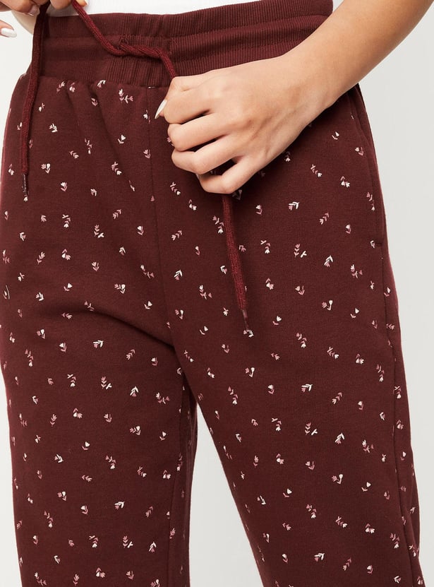 Girls Printed Elasticated Joggers