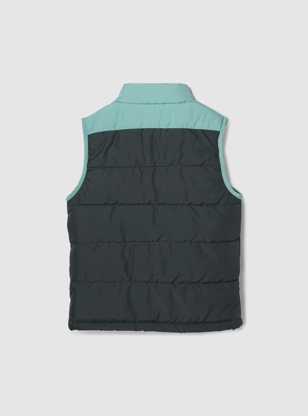 Boys Colourblocked Gilet