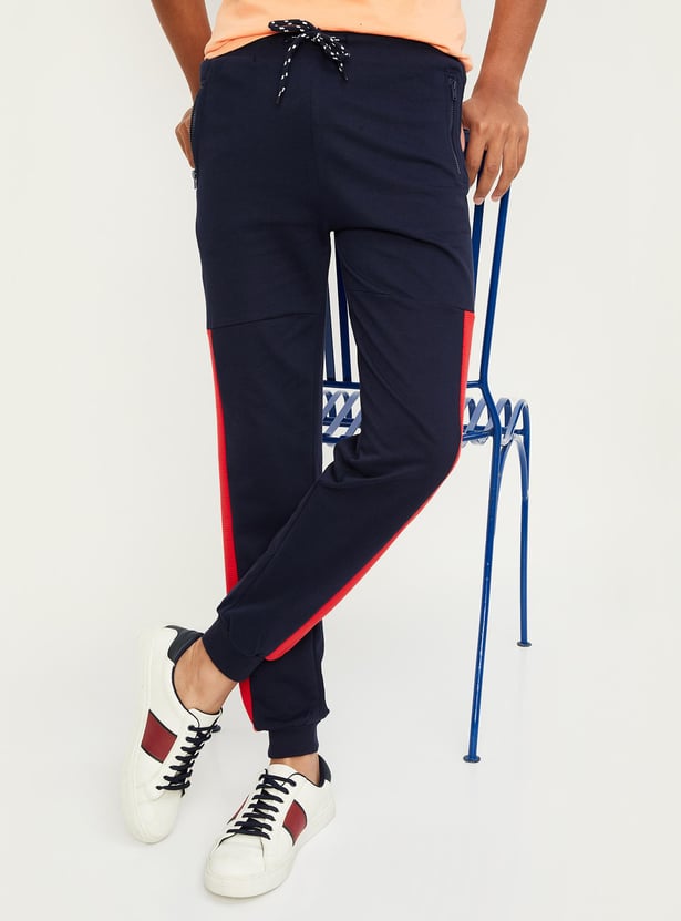 Boys Colourblock Joggers