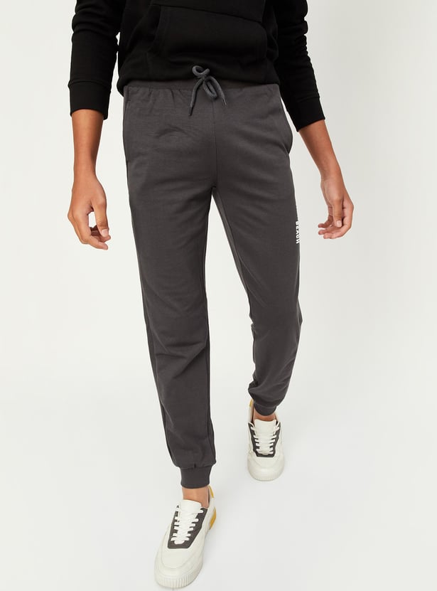 Boys Typographic Printed Joggers
