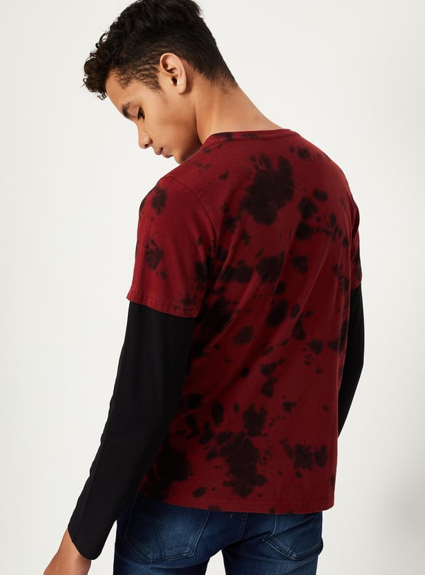 Boys Camouflage Print T-shirt