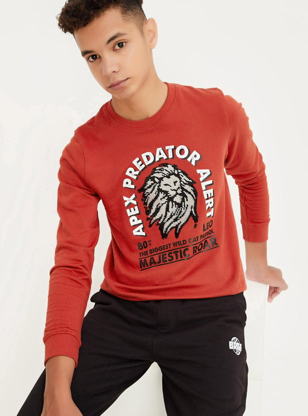 Boys Embellished Sweatshirt