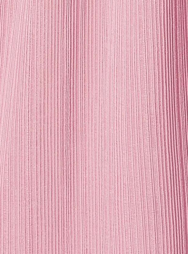 Women Pleated Knit Top
